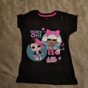 Girls XS LOL Rock on Tshirt